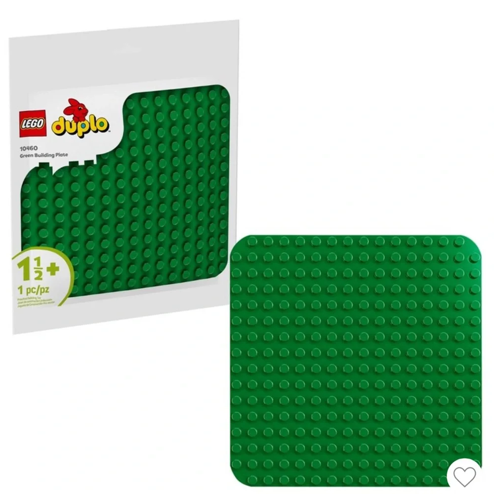 LEGO DUPLO Green Building Plate Construction Toy 10460 new